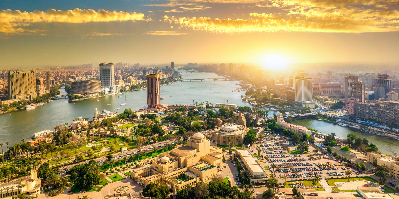 Cairo a city built on the Nile