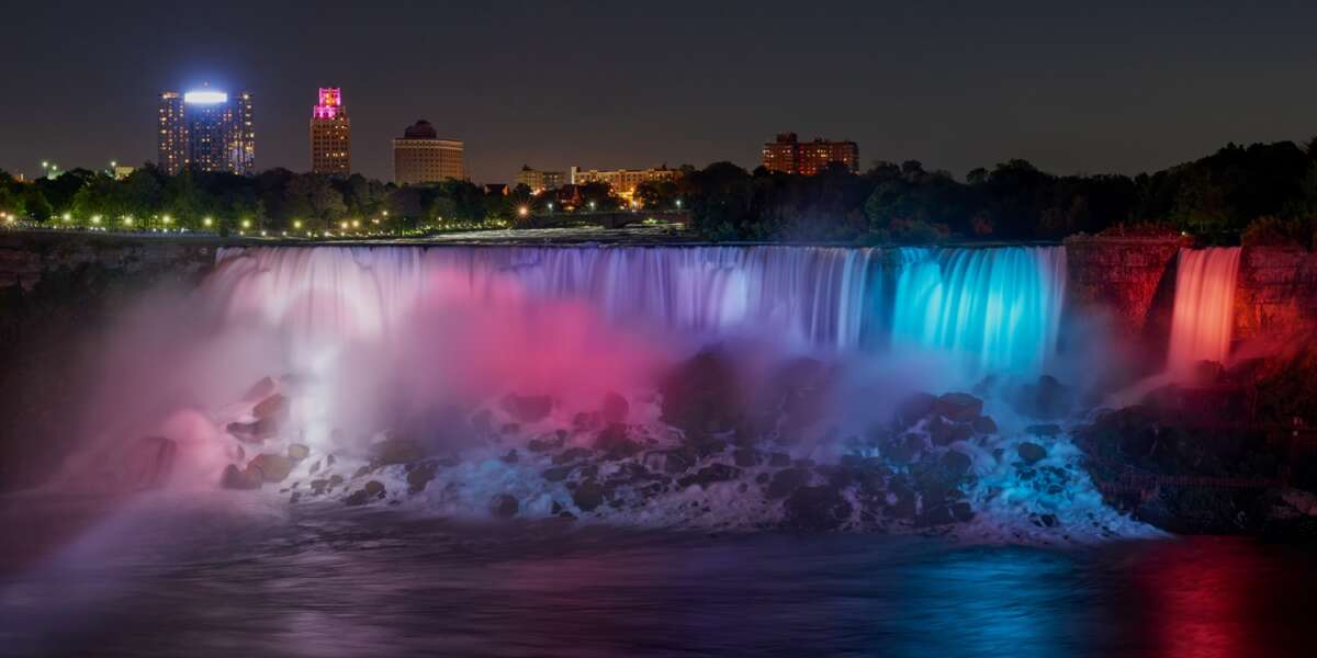 View of Horseshoe Fall, Niagara Falls, Ontario, Canada.