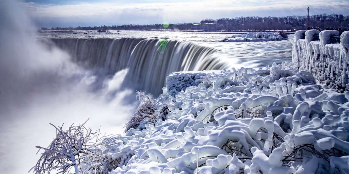 Niagara Falls in winter