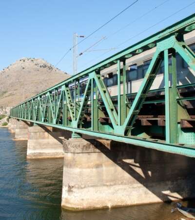 Eurail/Interrail Global Pass - Railway bridge on the Skadar lake, Montenegro