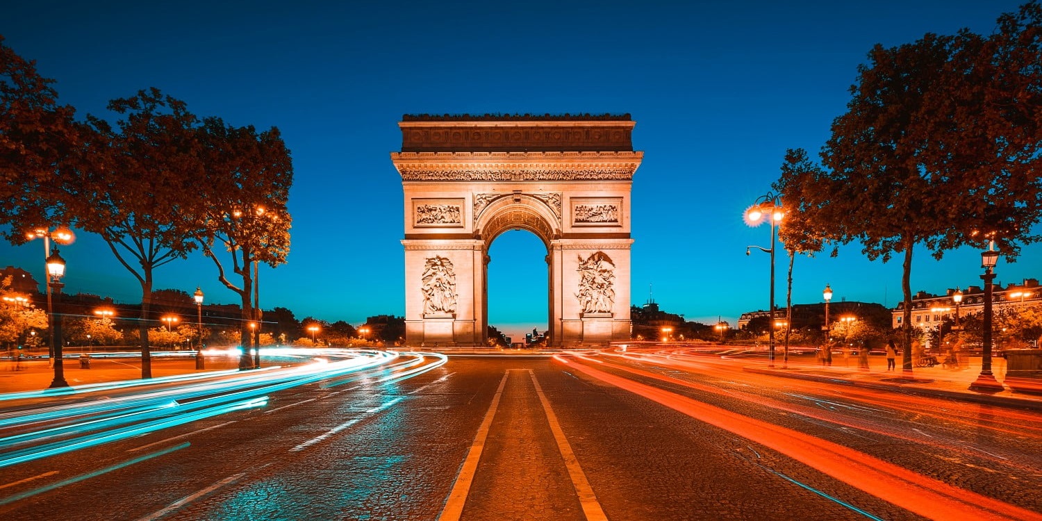 Paris, France, Arc de Triomphe