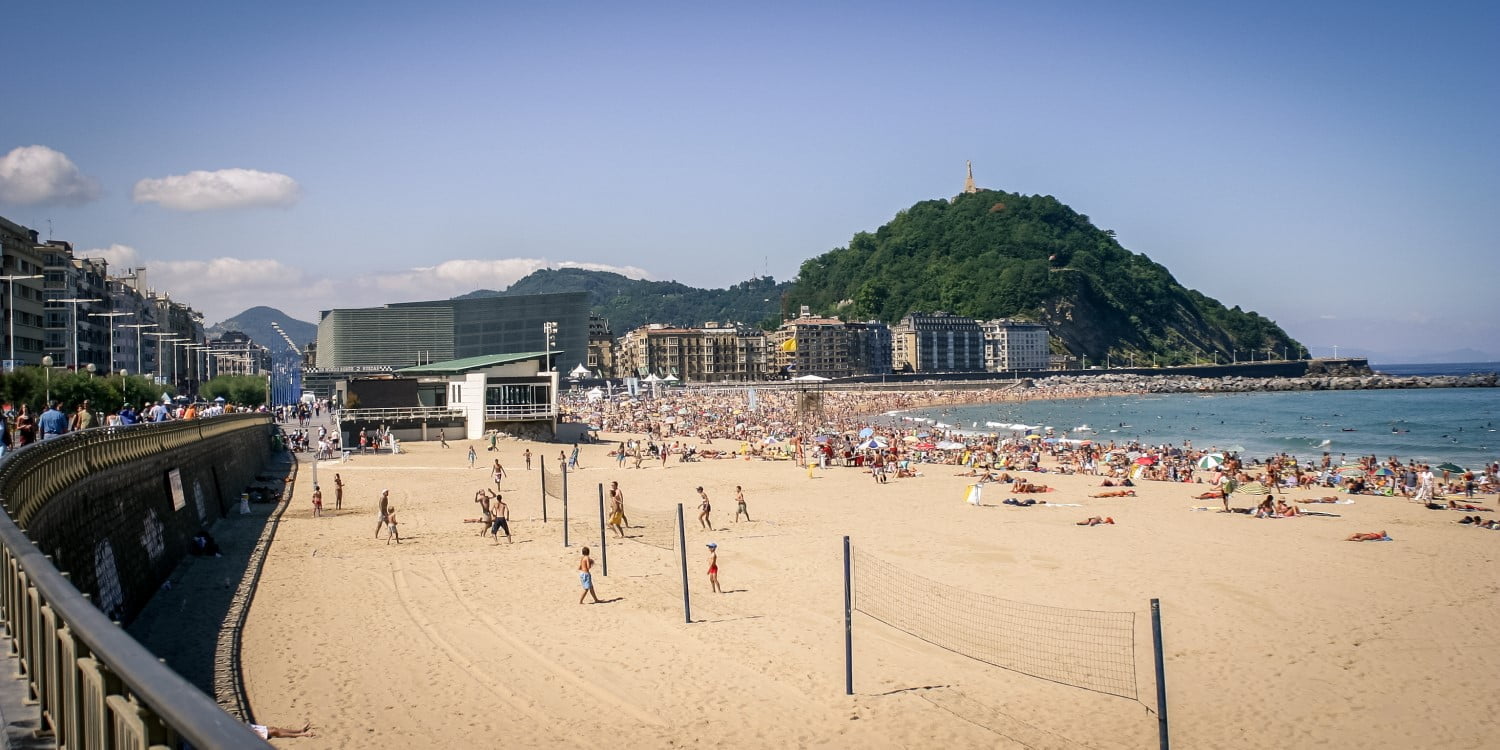 La Concha Beach (San Sebastian, Spain)