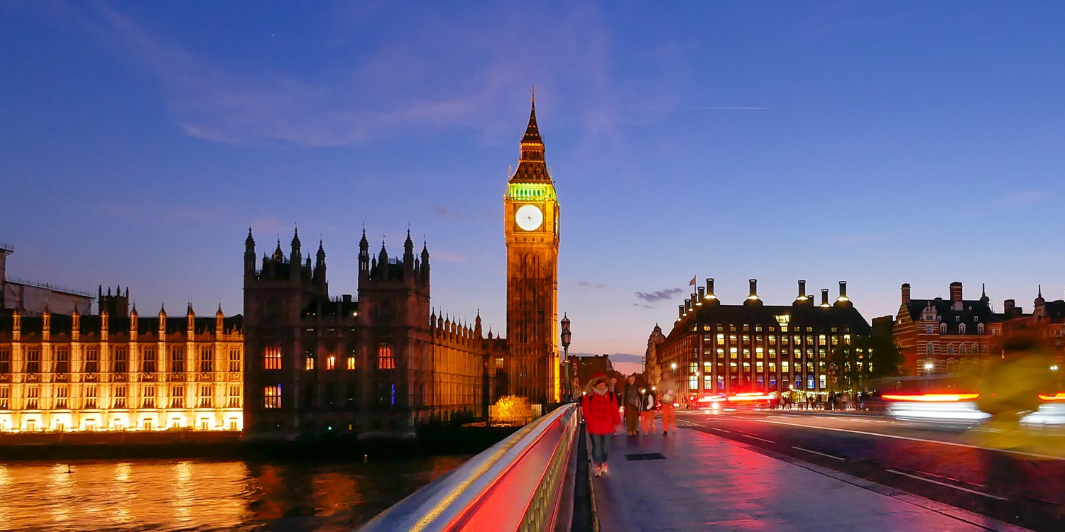 Big Ben and Westminster abbey in London, England