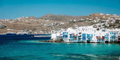 What is Mykonos, a Greek island about?