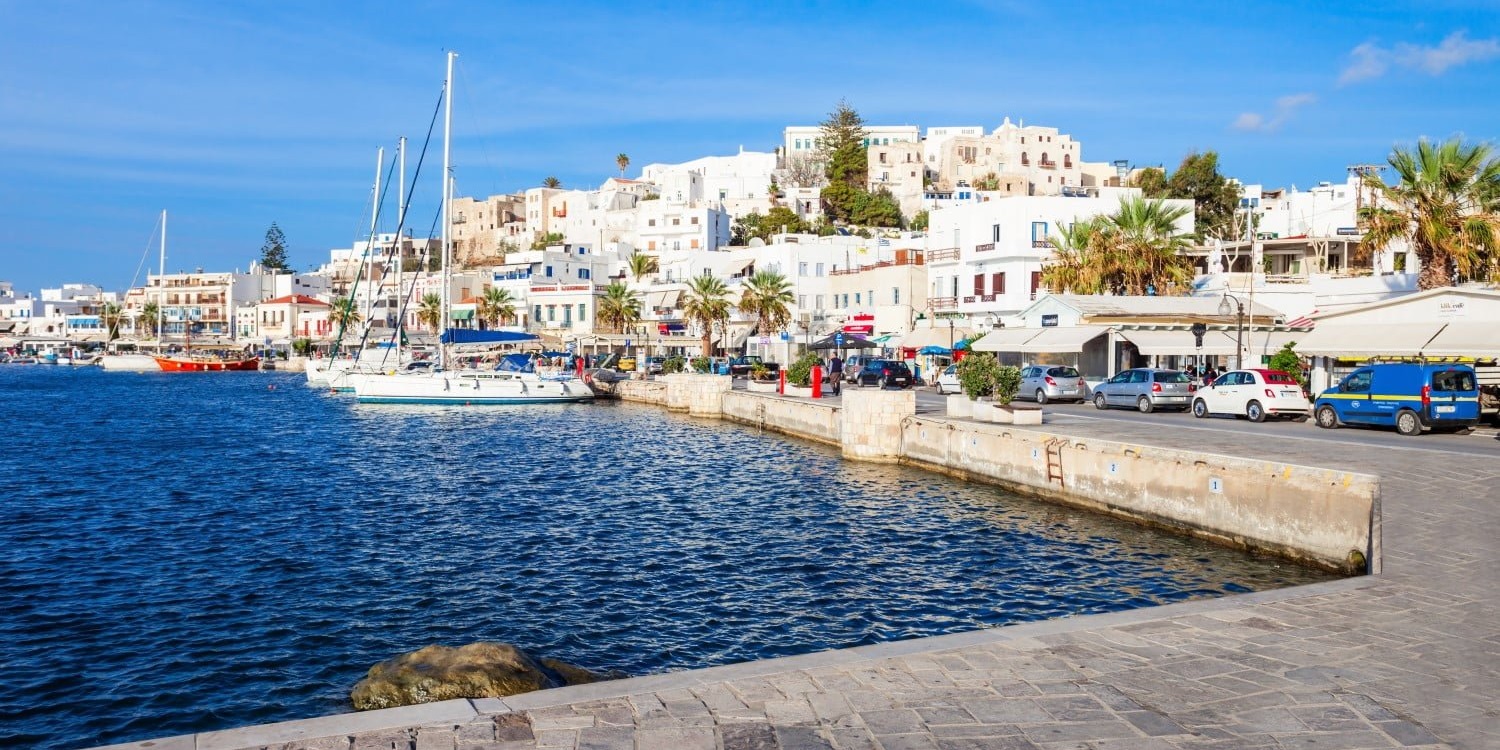 Naxos port