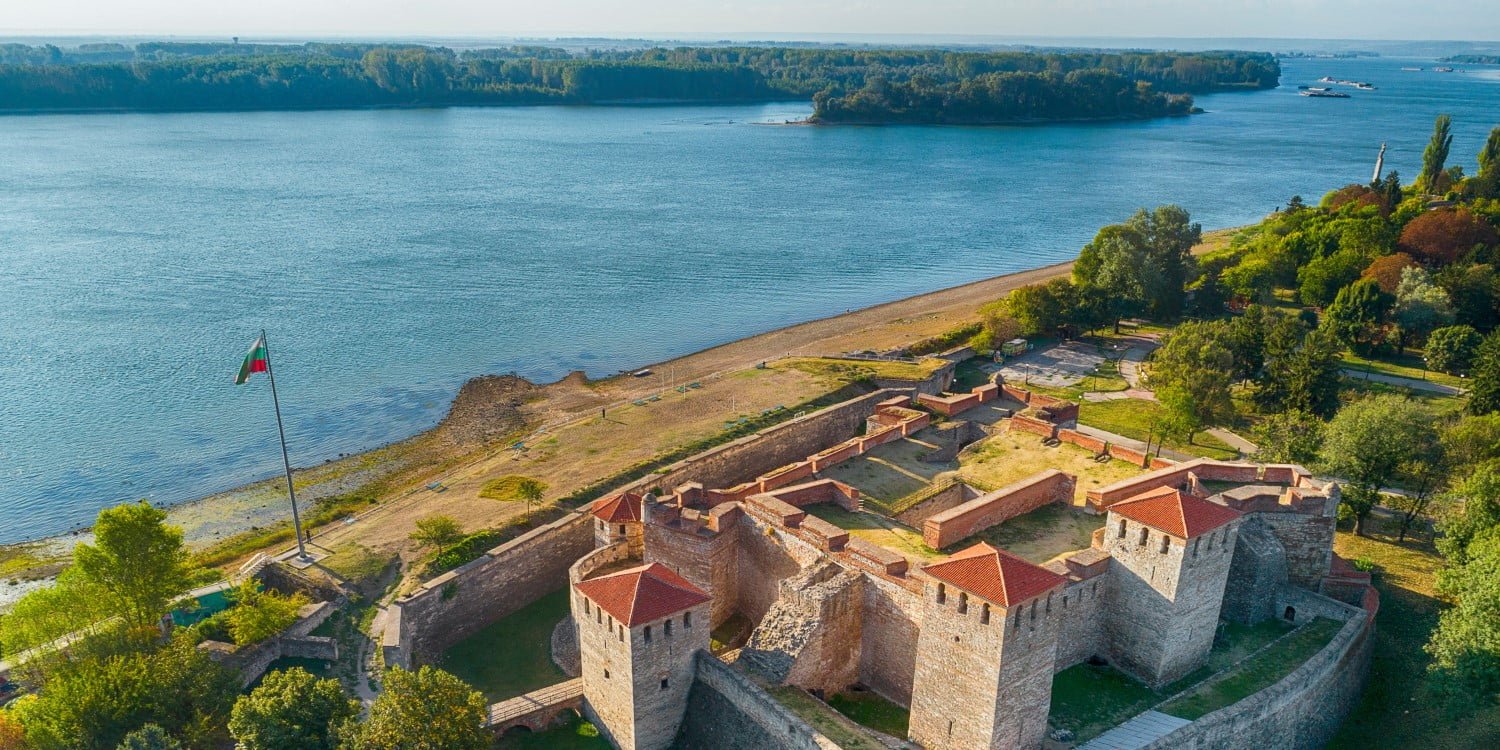 Vidin on the Danube in Bulgaria