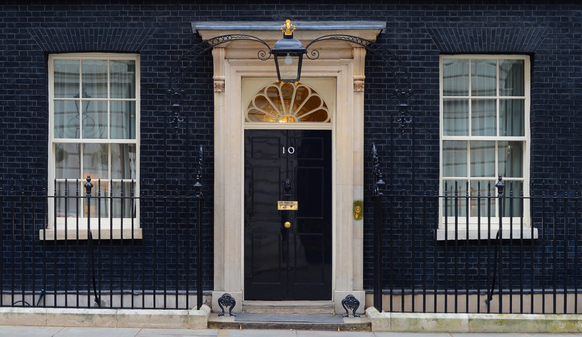 Political London - 10 Downing Street - <a href="https://commons.wikimedia.org/wiki/File:10_Downing_Street._MOD_45155532.jpg">Photo: Sergeant Tom Robinson RLC/MOD</a>, OGL v1.0OGL v1.0, via Wikimedia Commons