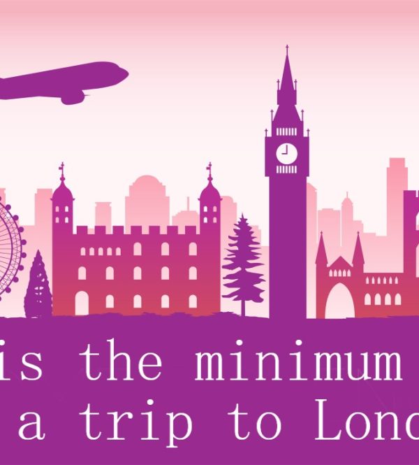 Minimum cost for a trip to London