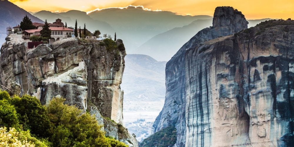 Meteora, Greece, visit 6 monasteries on the rocks