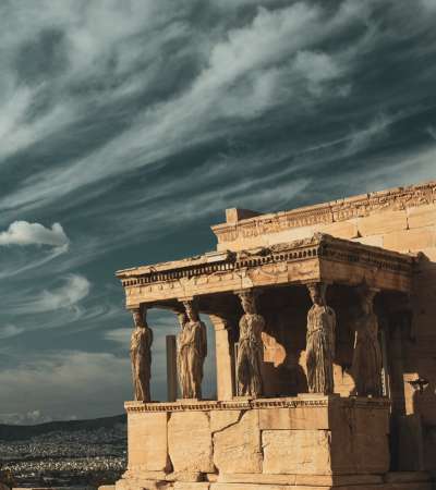 Athen Griechenland colloseum colorated by #tigerraw