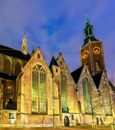 Grote of Sint-Jacobskerk, St. James Church in The Hague, the Netherlands