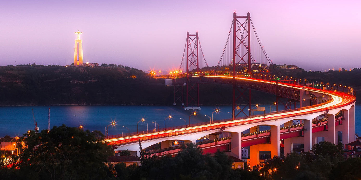 Lisbon the city built around the Tagus estuary