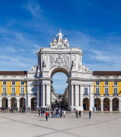 Place de la Commerce, Lisbon, Portugal