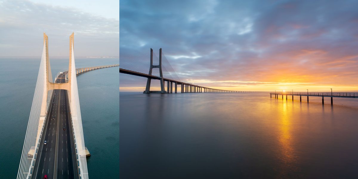 Lisbon Vasco Da Gama Bridge