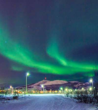 Aurora Borealis in Kiruna