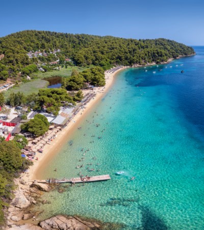 Vromolimnos Beach Skiathos