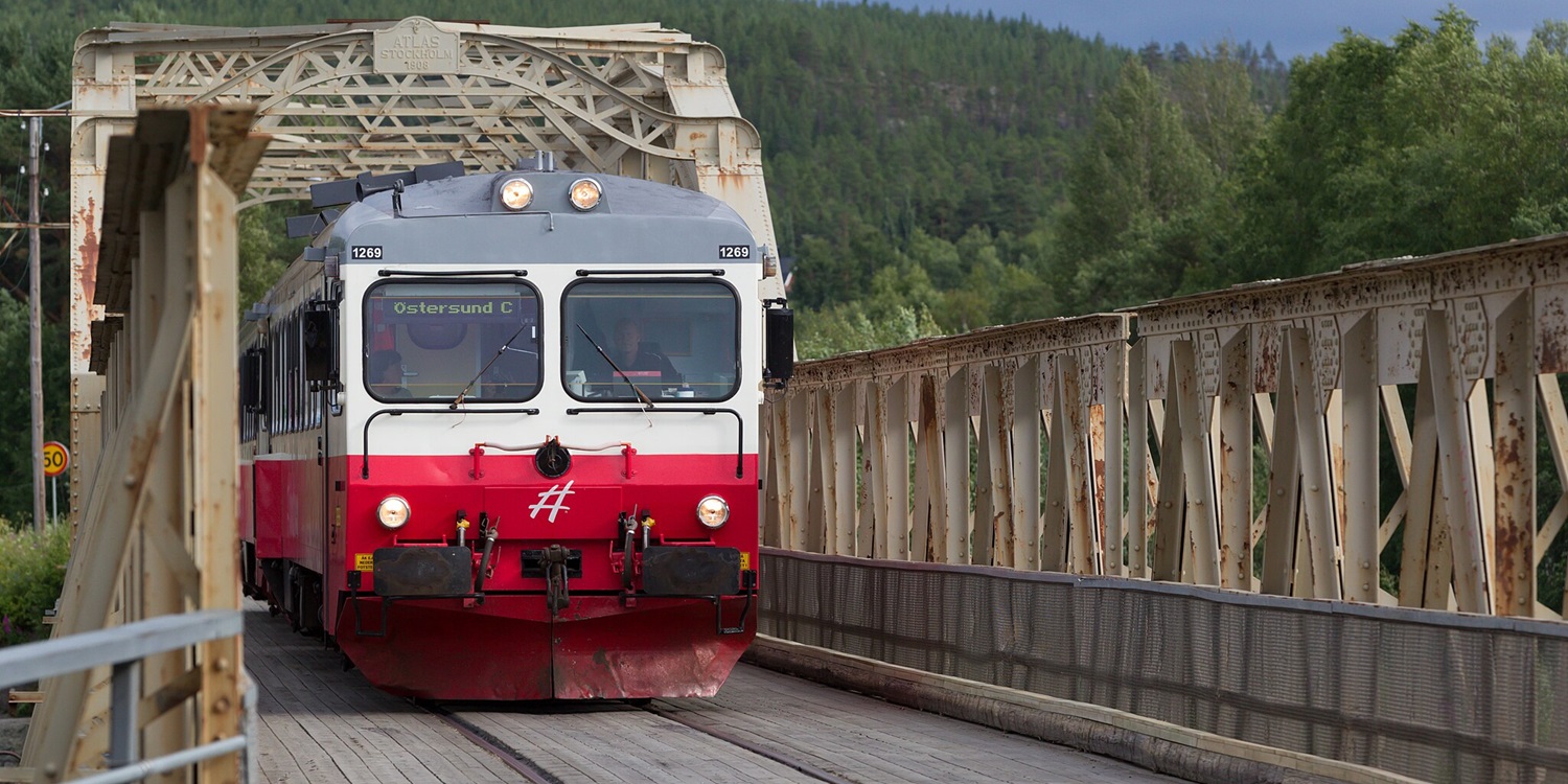 The Inlandsbanan Railway - Jamten72, CC BY-SA 3.0, via Wikimedia Commons