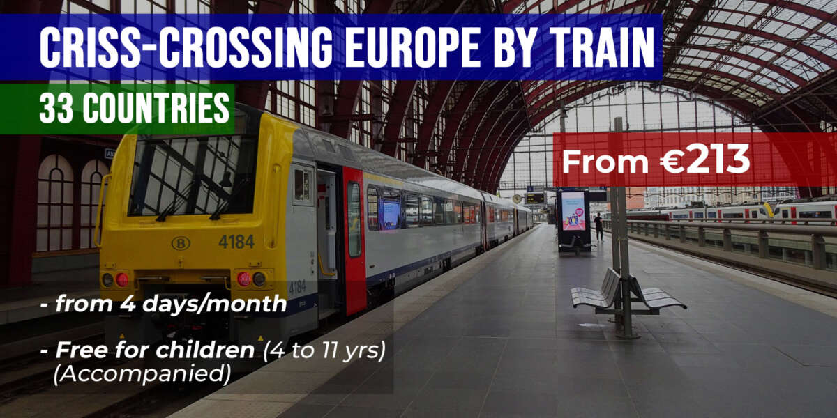 France's Little Yellow Train - Eurrail/Interrail Global Pass