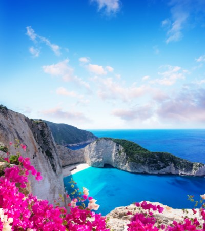 Beautiful lanscape of Zakinthos island