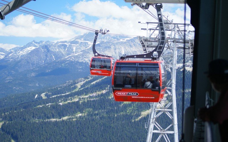 Whistler, Canada, peak to peak gondola