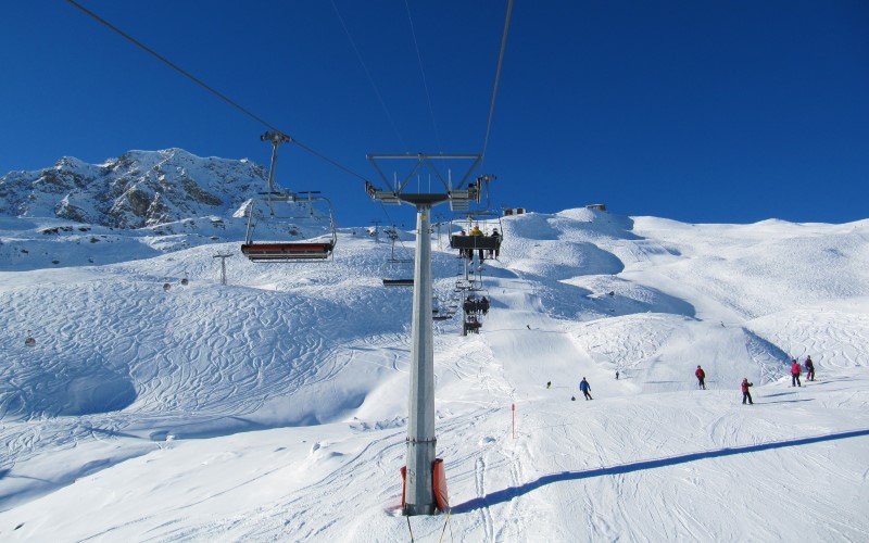 Ski Resort Arosa, Switzerland